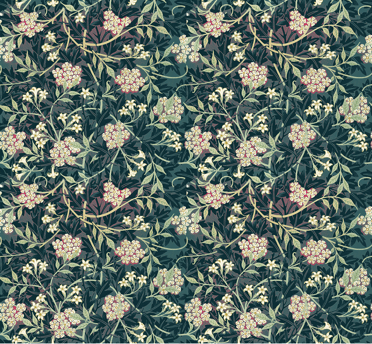 Jasmine and hawthorn