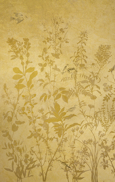 Le jardin d'oiseaux, la fresque (760x280cm)